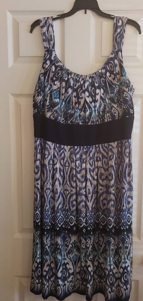Printed Dress w/jacket